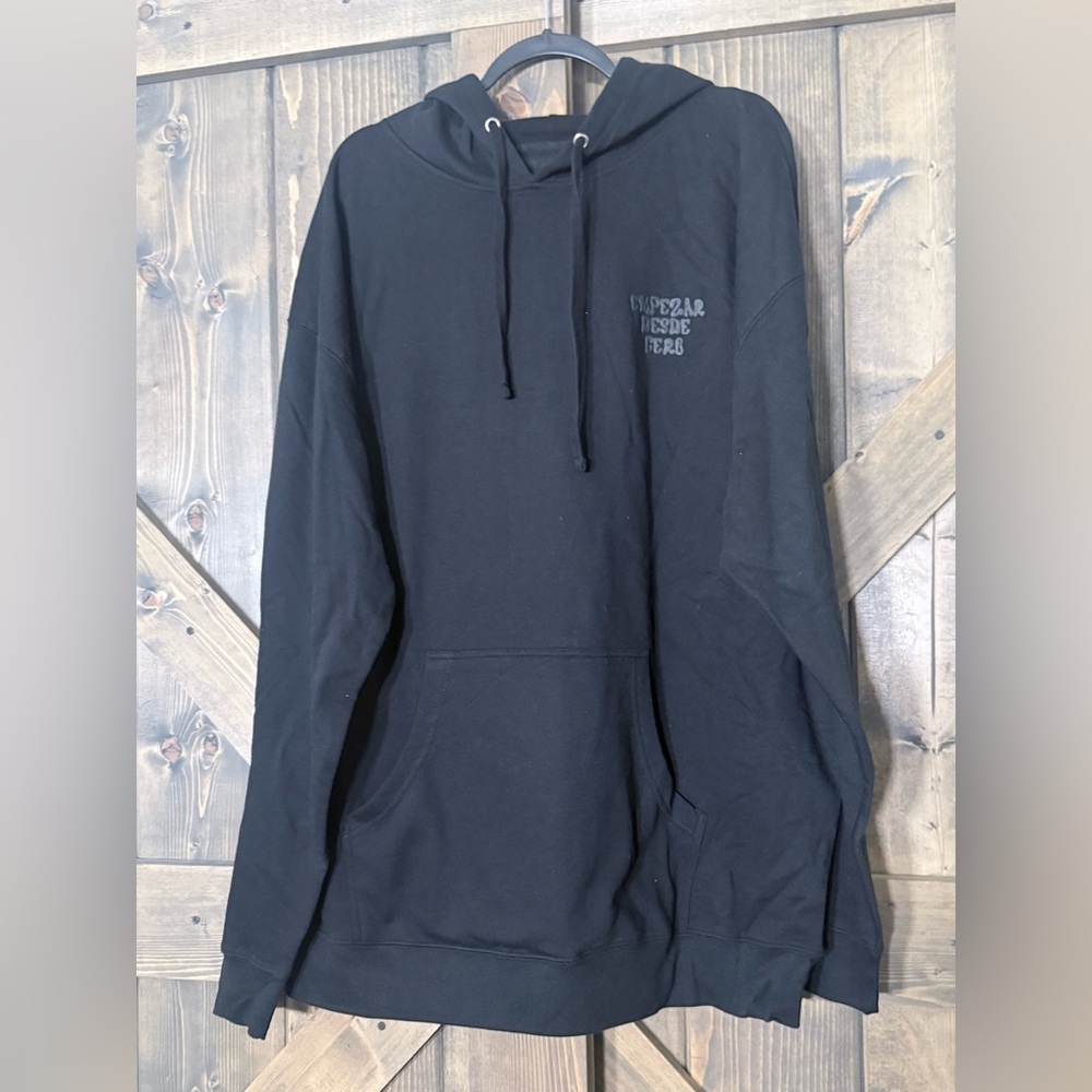 Men's Black Hoodie 3XL